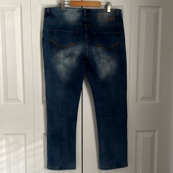 Men’s Xray‎ Blue Straight Leg Jeans Size 36 - Picture 5 of 11